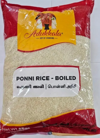 ADUKKALA PONNI BOILED RICE 5KG