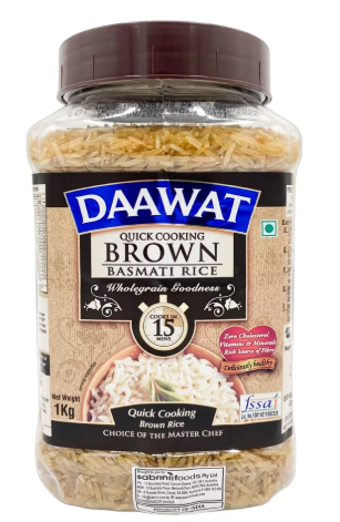 DAAWAT BROWN RICE 1KG
